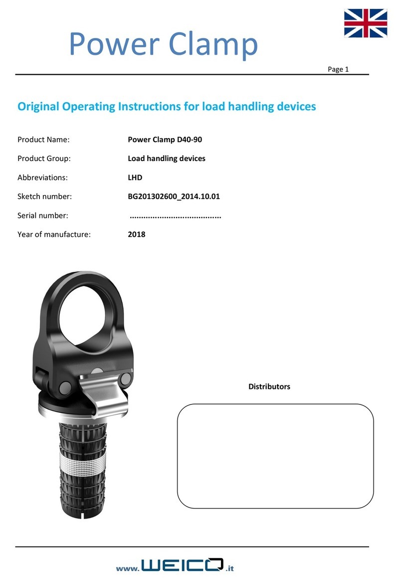 WEICO D40-90 Original operating instructions