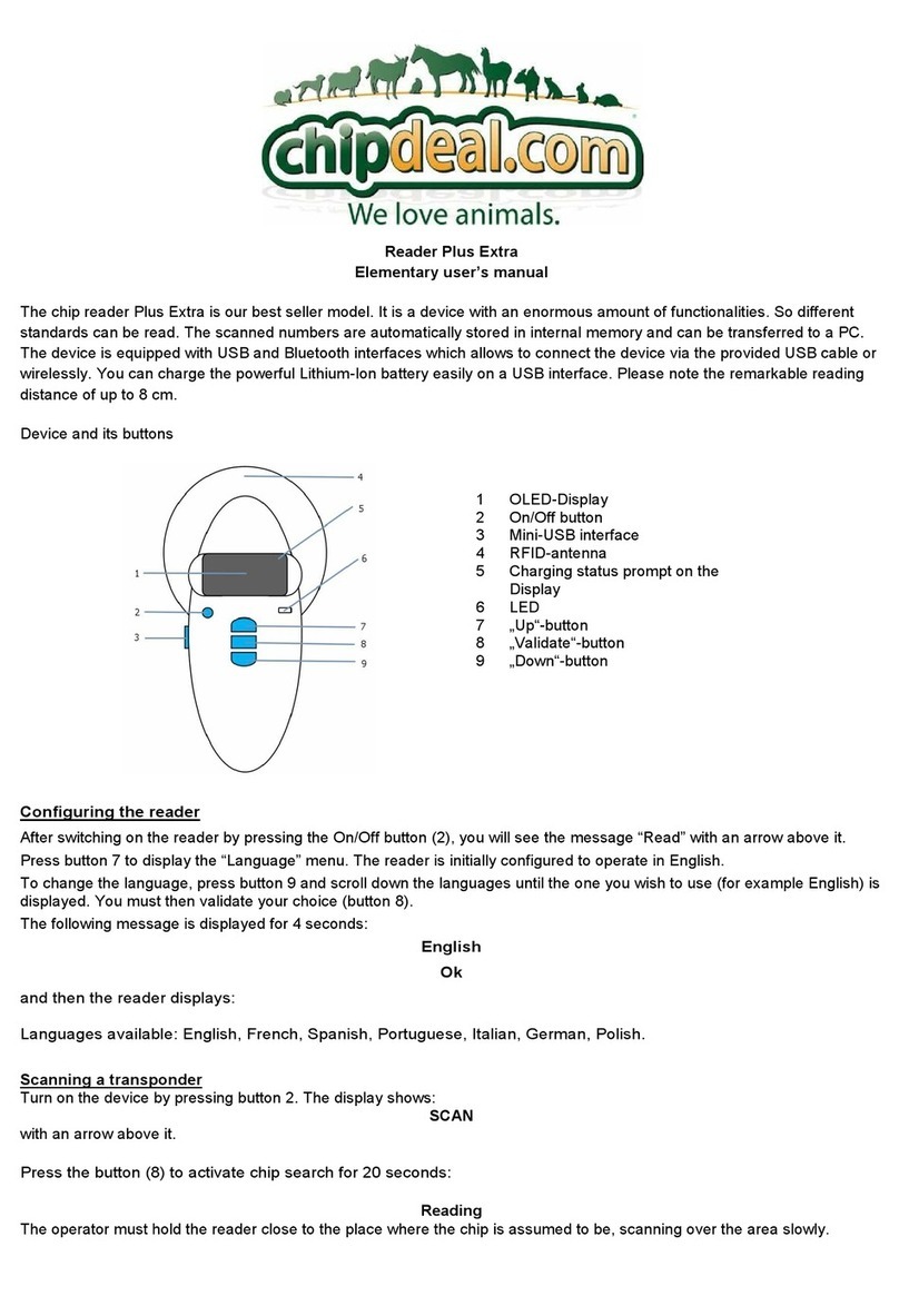 chipdeal Reader Plus Extra Elementary user's manual