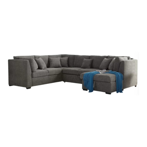 Furniture of America Bethan CM6946 User manual Furniture of America Bethan CM6946 User manual