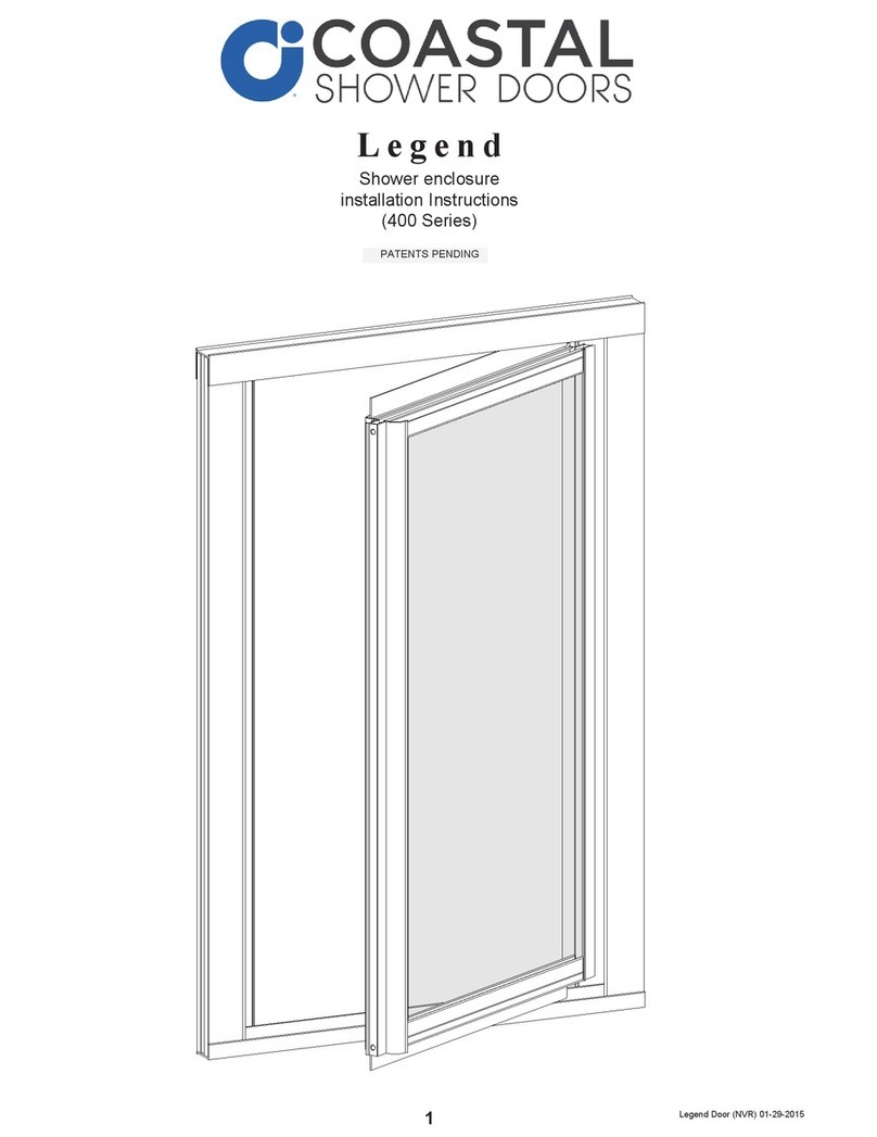 Coastal Legend 400 Series installation instructions