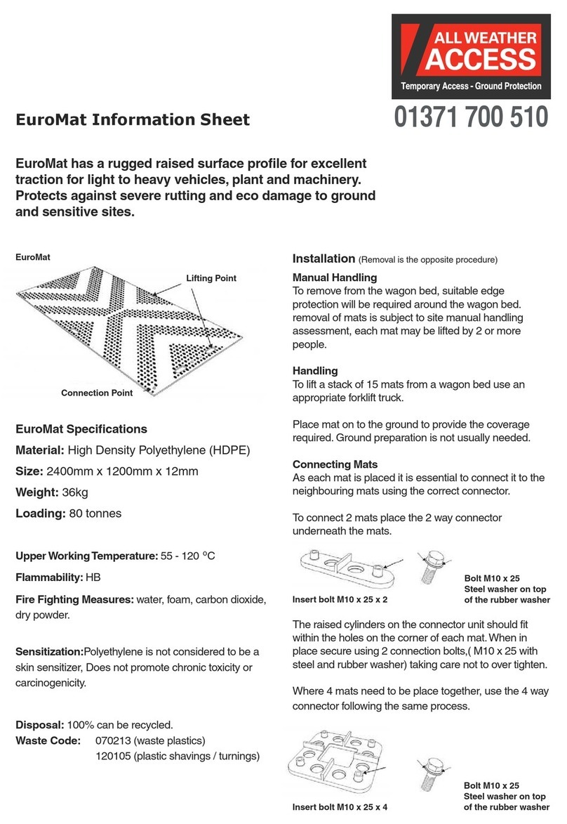 ALL WEATHER ACCESS EuroMat Information sheet