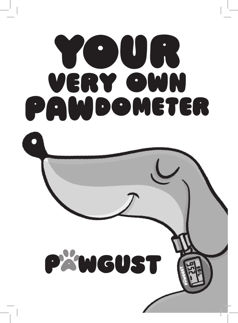PAWGUST PAWdometer Instructions for use PAWGUST PAWdometer Instructions for use