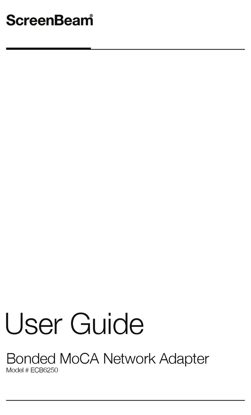 ScreenBeam ECB6250S02 user guide