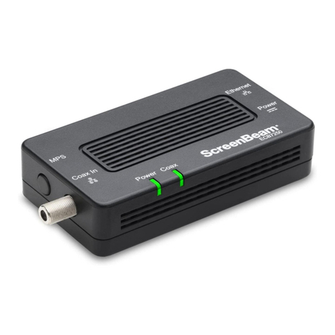 ScreenBeam ECB7250S02 user guide