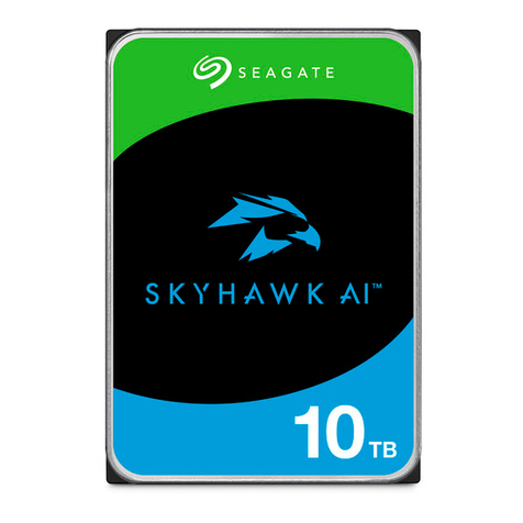 Seagate SkyHawk AI ST10000VE001 User manual