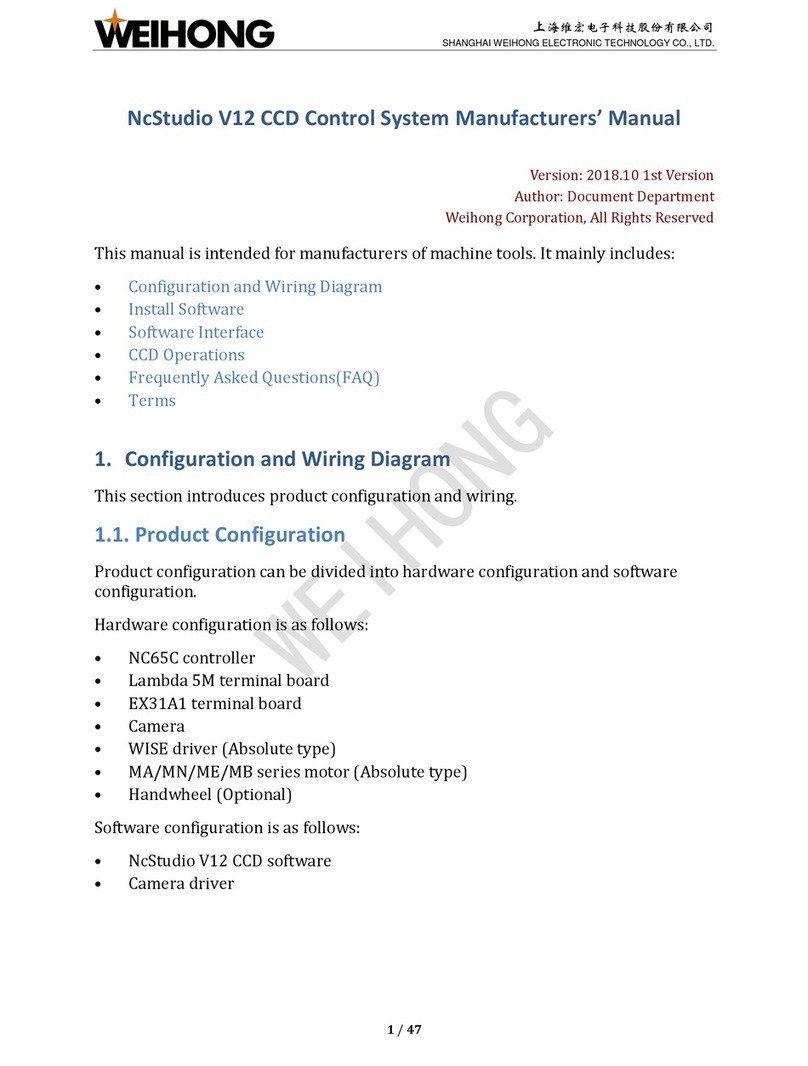 WEIHONG NCStudio V12 manual