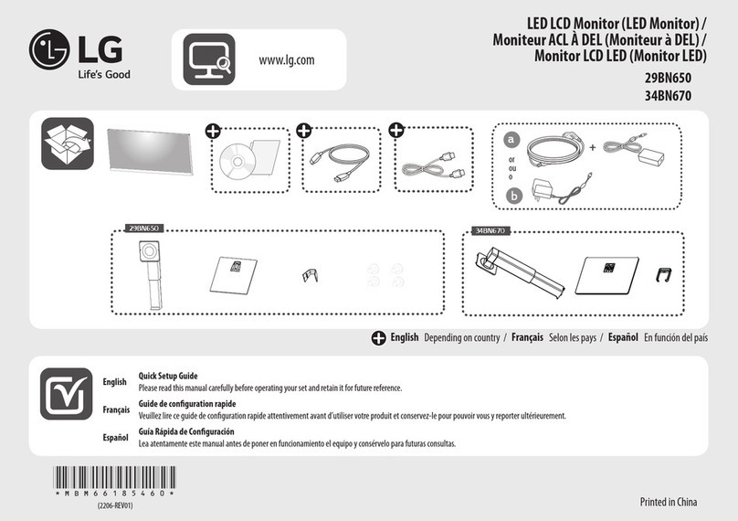 LG 29BN650 User manual
