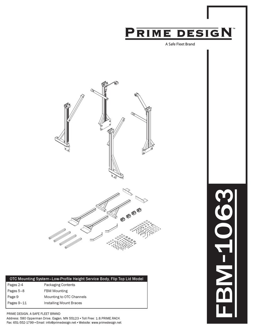 Safe Fleet Prime Design FBM-1063 User manual