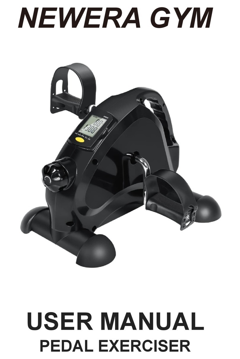 NEWERA GYM PEDAL EXERCISER user manual