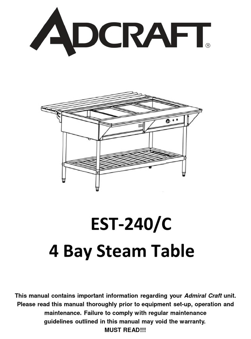 Adcraft EST-240/C manual