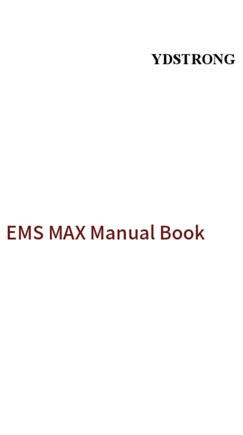 YDSTRONG EMS MAX Manual book