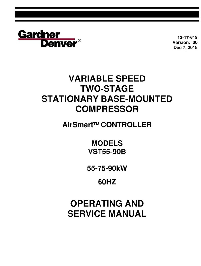 Gardner Denver VST55-90B Service manual