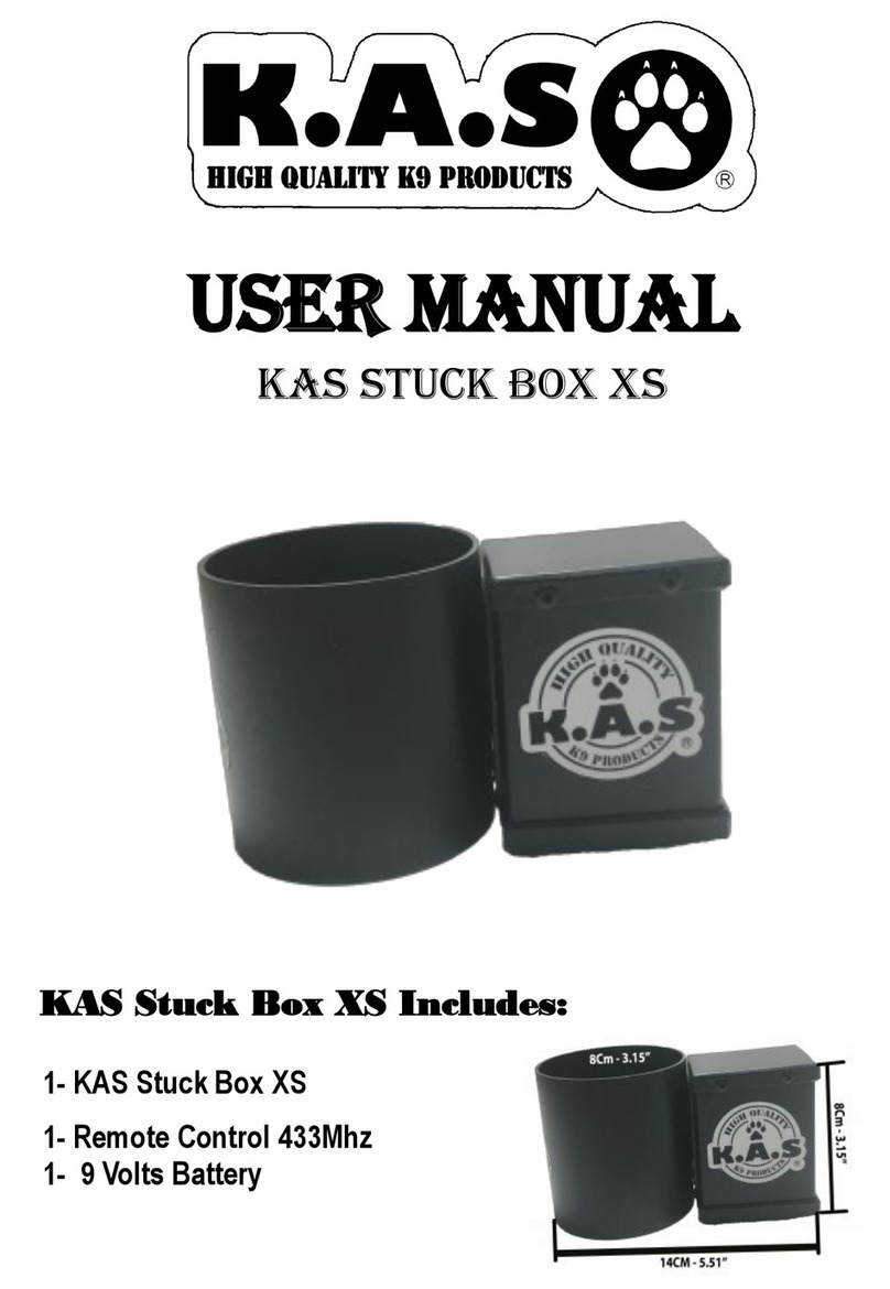 KAS SYSTEM KAS Stuck Box XS user manual