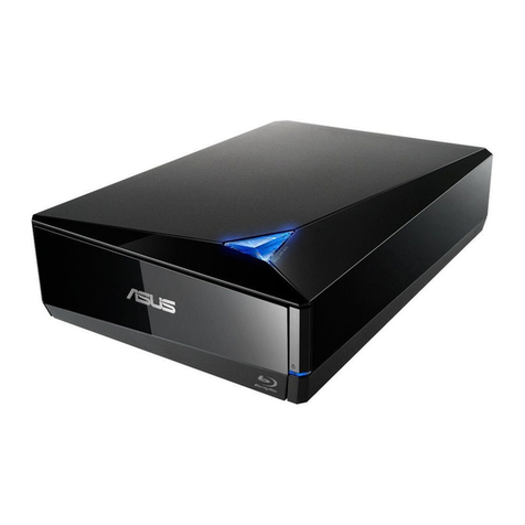 Asus Turbo Drive BW-16D1H-U Quick installation guide