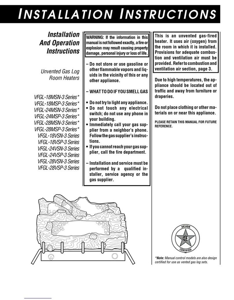 Nordyne VFGL-18MSP-3 Series User manual