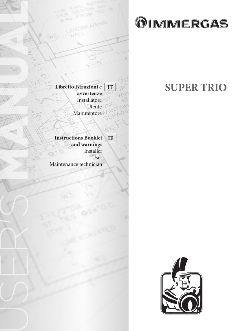 Immergas SUPER TRIO User manual