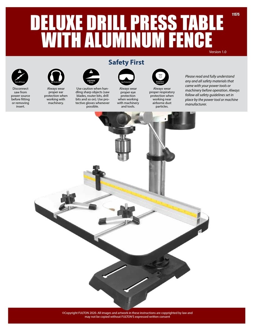 FULTON 11575 quick start guide