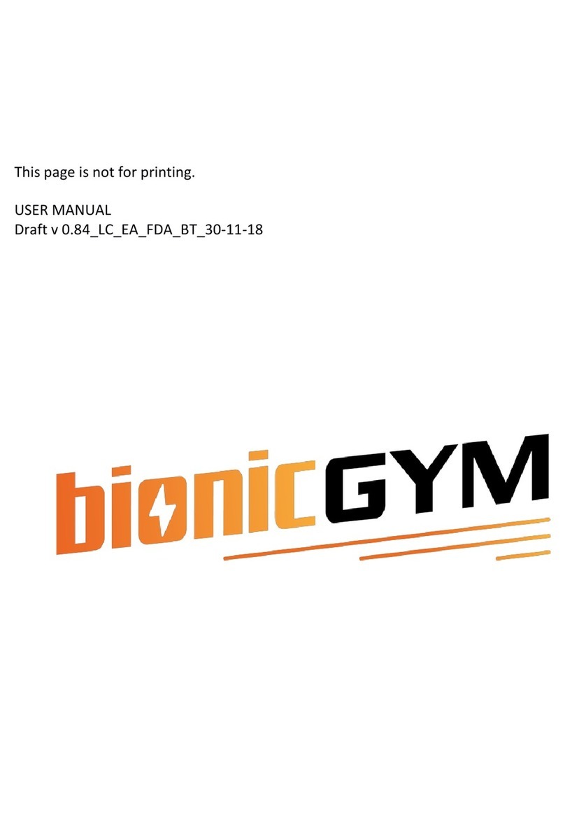 BionicGym BG01 user manual