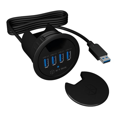 Icy Box IB-HUB1403 User manual