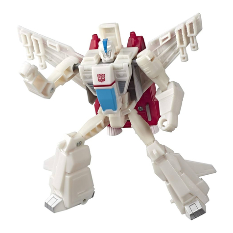 Hasbro Transformers Cyberverse Jetfire Sky Surge quick start guide