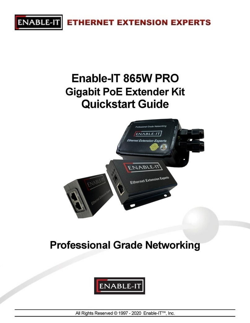 Enable-IT 865W PRO User manual