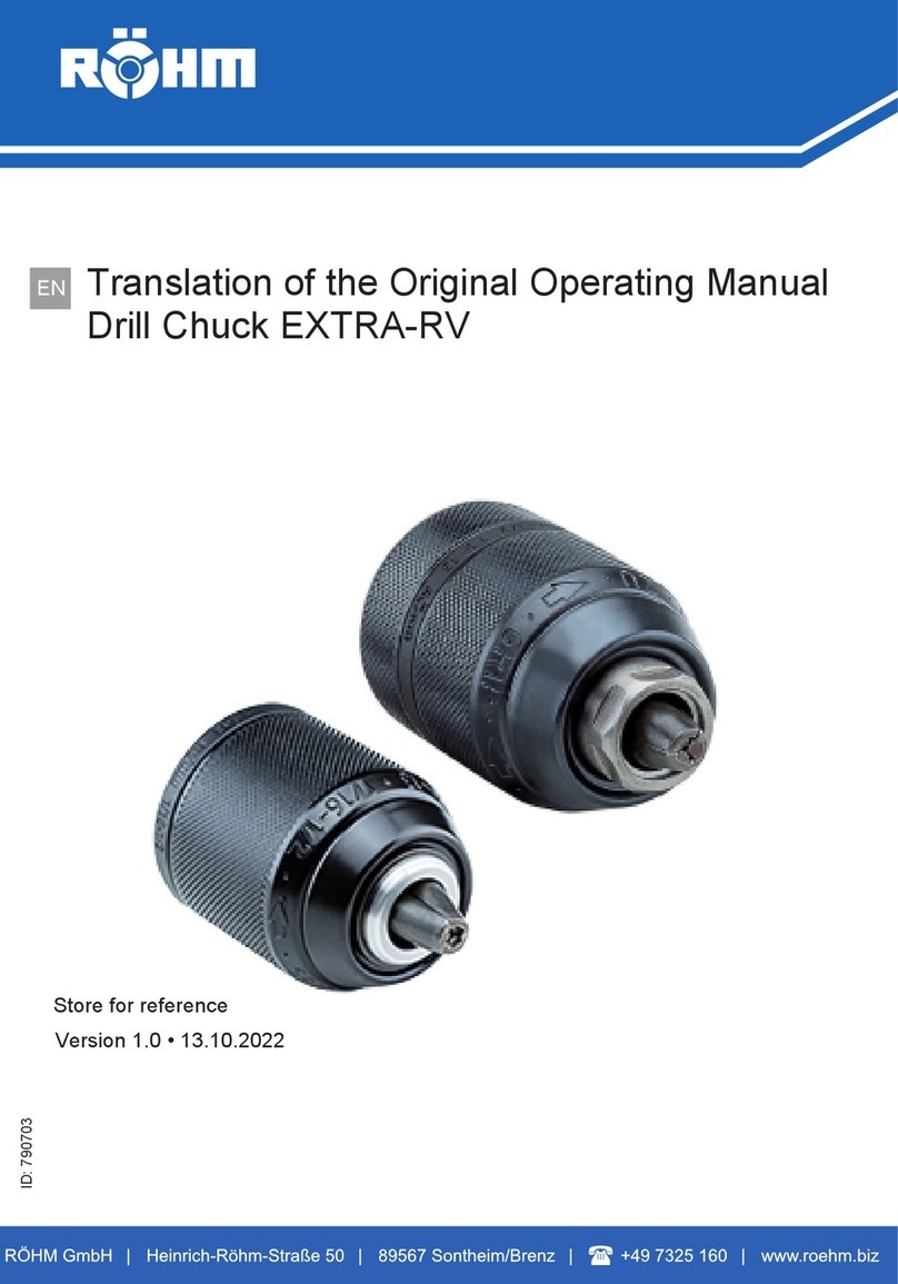 Rohm EXTRA-RV Translation of the original operating manual Rohm EXTRA-RV Translation of the original operating manual