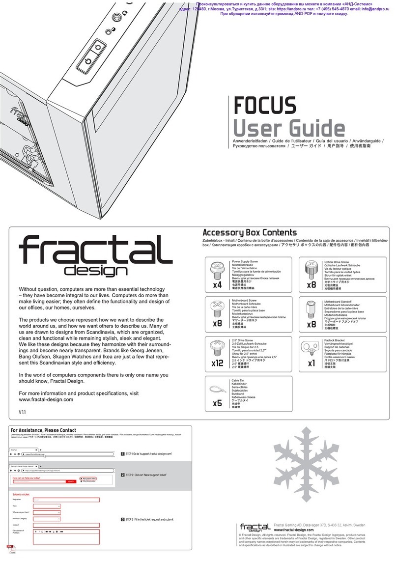 Fractal design FOCUS user guide