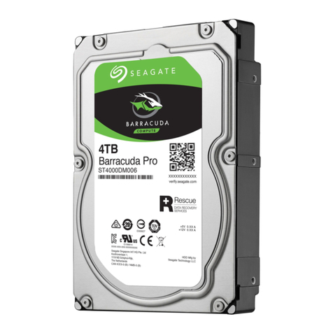Seagate BARRACUDA PRO COMPUTE ST4000DM006 product manual