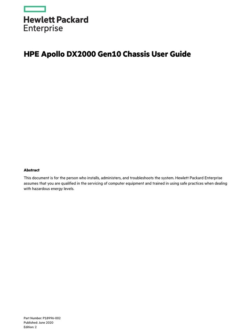 HPE Apollo DX2000 User manual