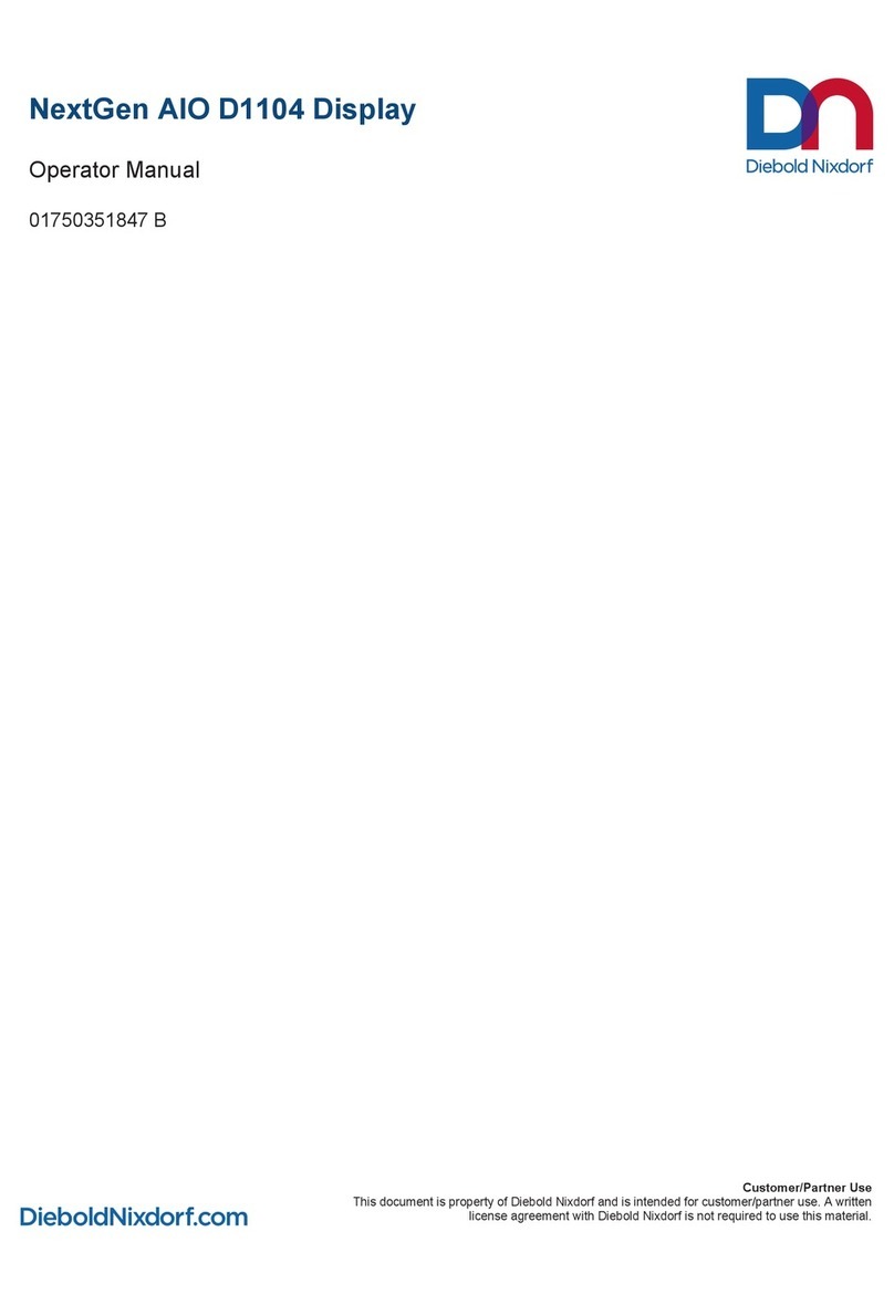 DIEBOLD NIXDORF NextGen AIO D1104 Operator's manual