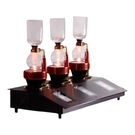 Brewvie Syphon BeamHeater user manual