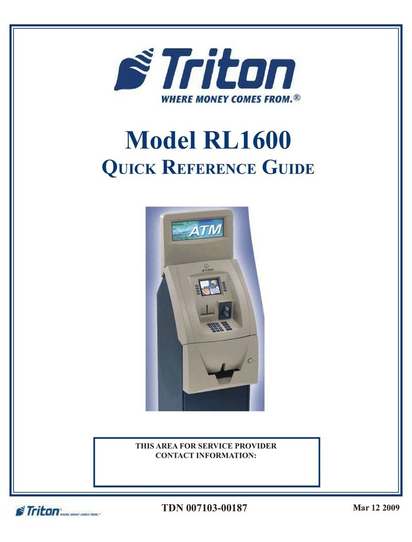 Triton RL1600 User manual