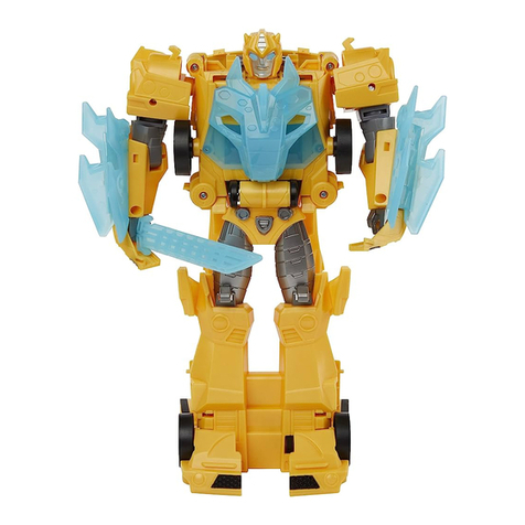 Hasbro Transformers Cyberverse Adventures Bumblebee quick start guide