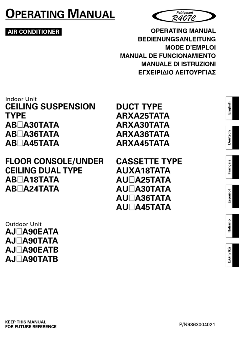 Fujitsu AB A30TATA Series operating manual