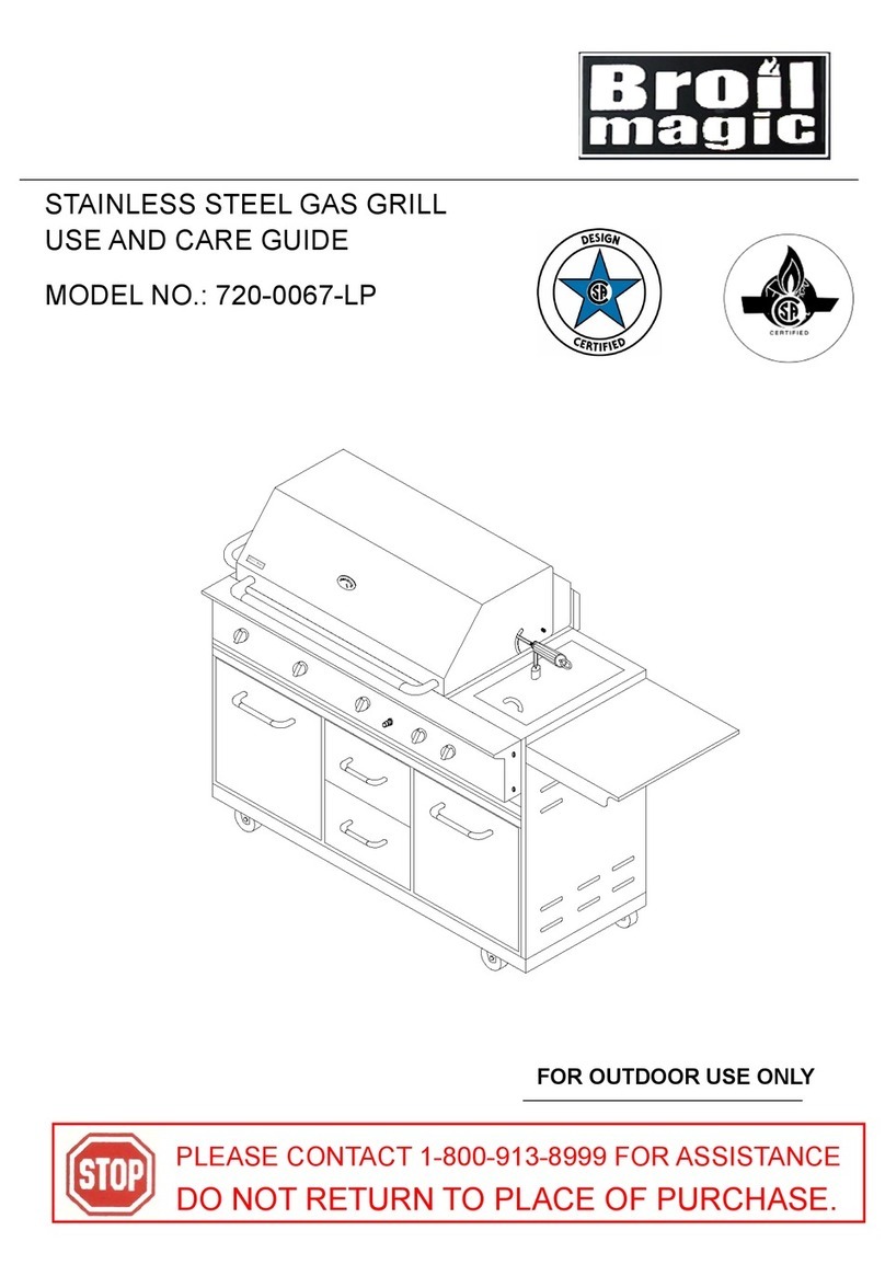 Broil Magic 720-0067-LP User manual