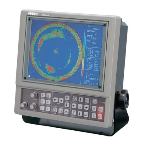 Koden ESR-145 Operation manual
