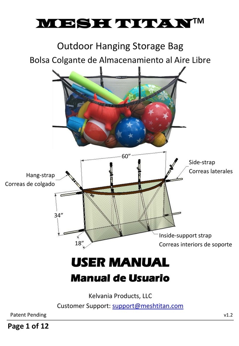 Kelvania MESH TITAN user manual