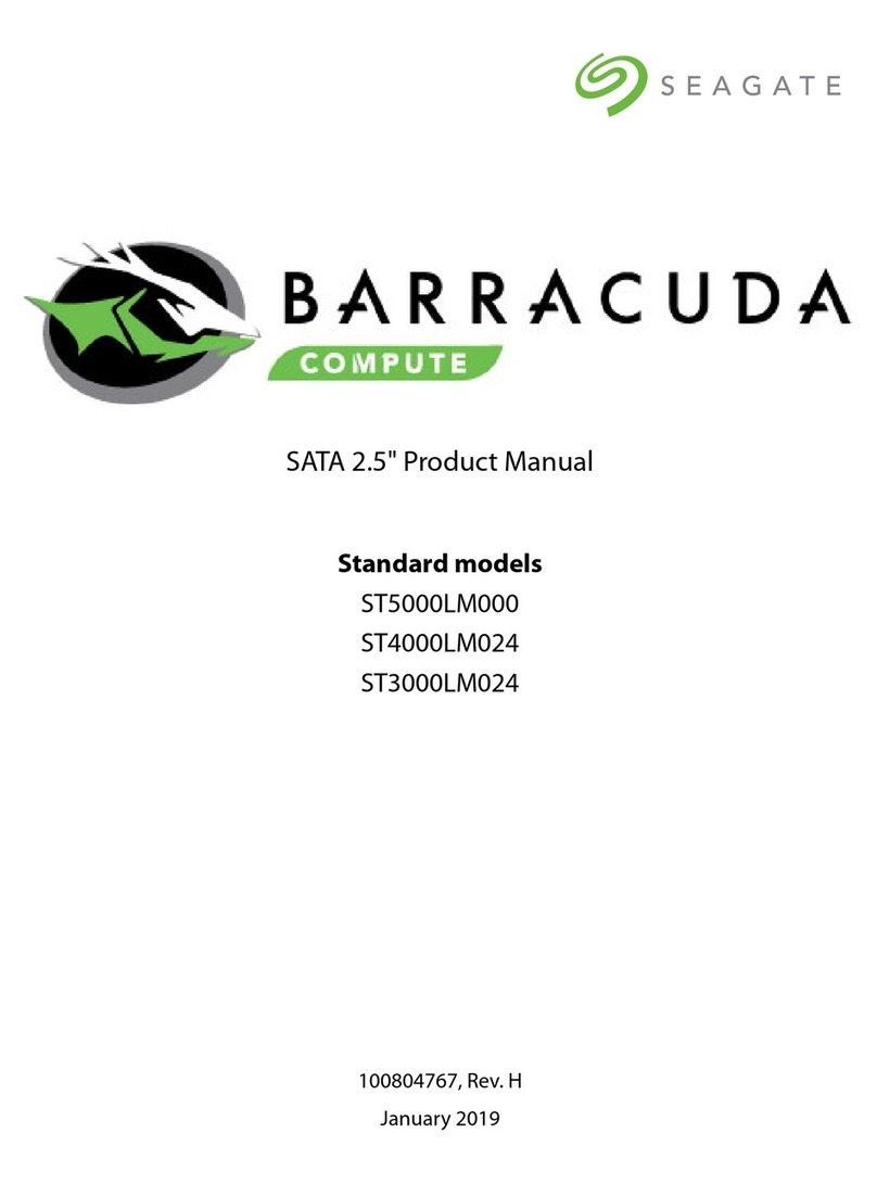 Seagate Technology BARRACUDA ST5000LM000 product manual