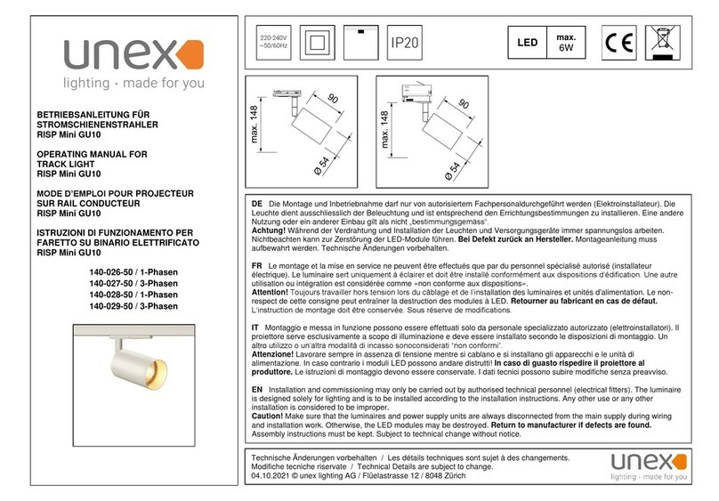 Unex RISP Mini GU10 User manual