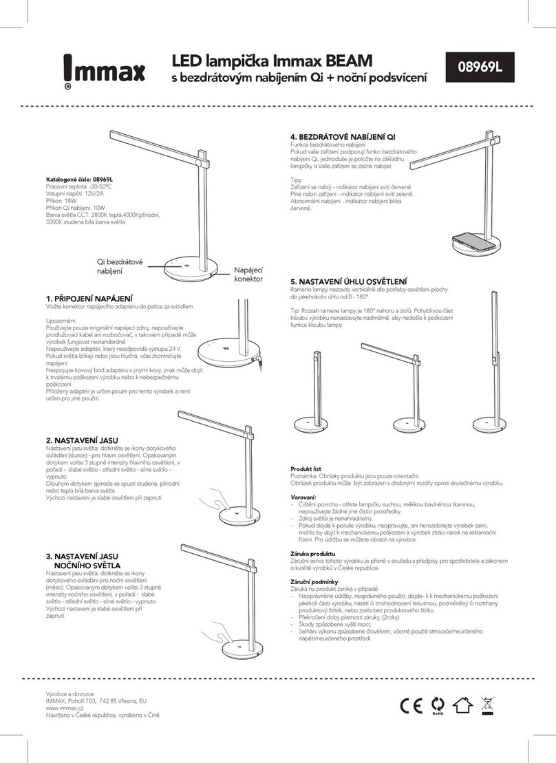 IMMAX BEAM quick start guide