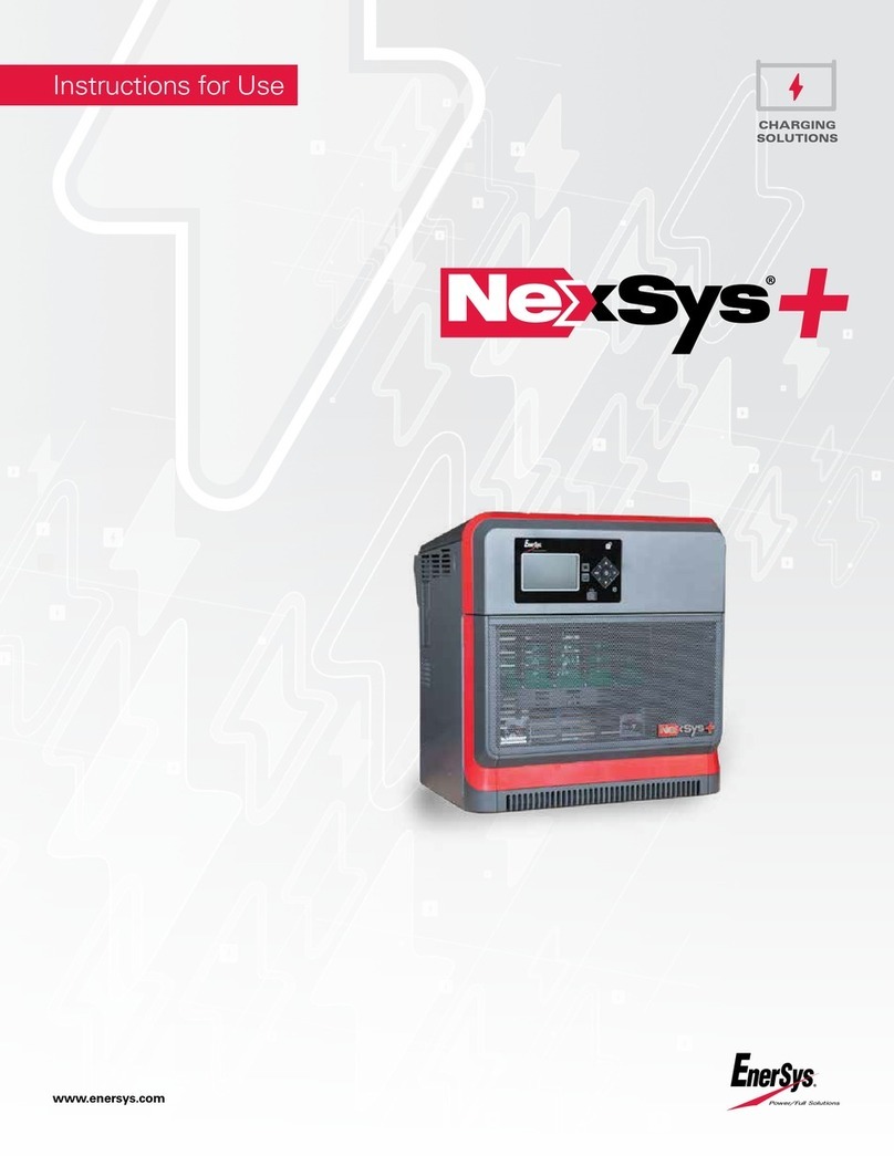 EnerSys NexSys+ Instructions for use