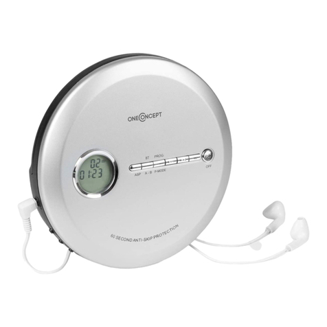 oneConcept Discman CDC 100 User manual