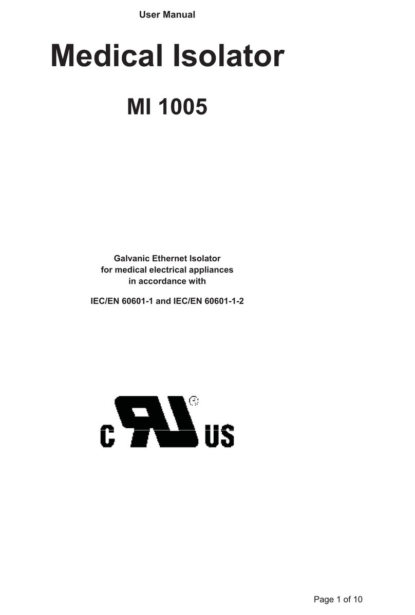 Baaske Medical MI 1005 user manual