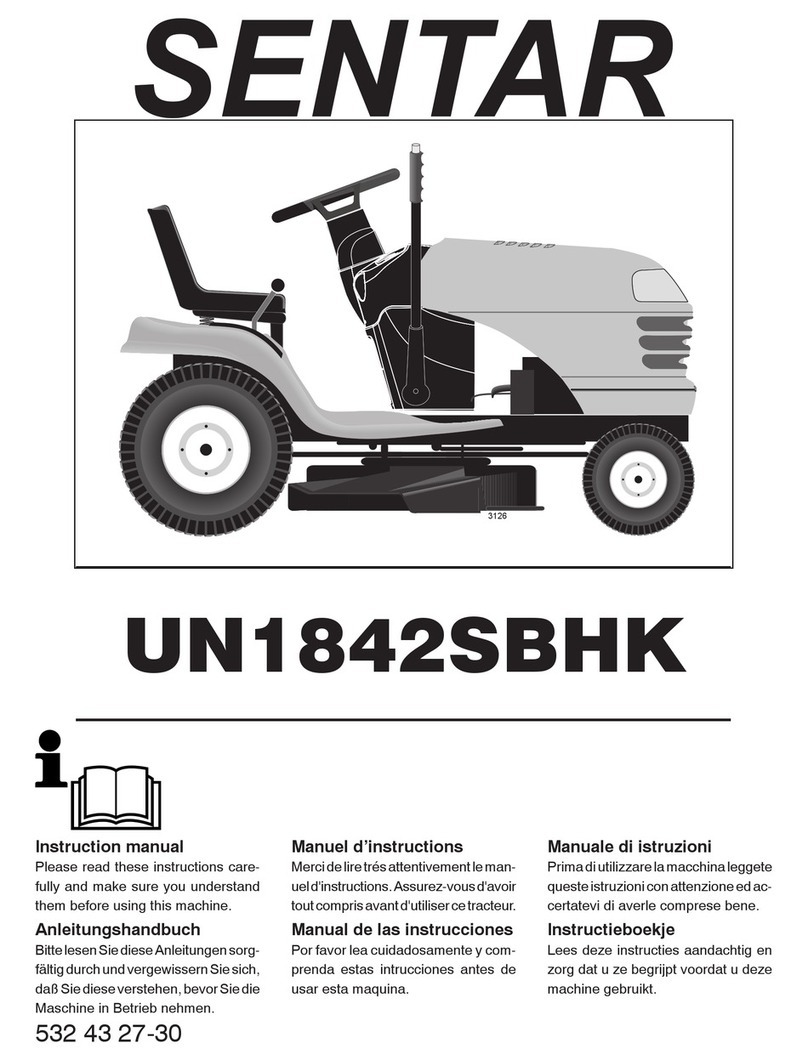 Sentar UN1842SBHK instruction manual