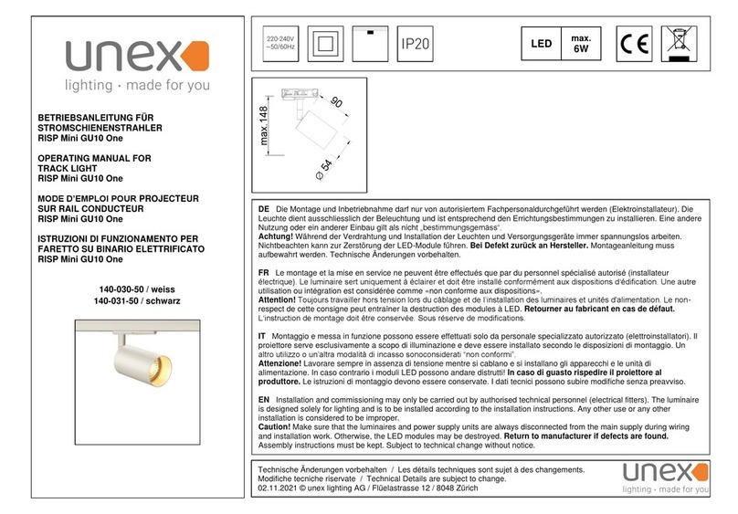 Unex RISP Mini GU10 One User manual