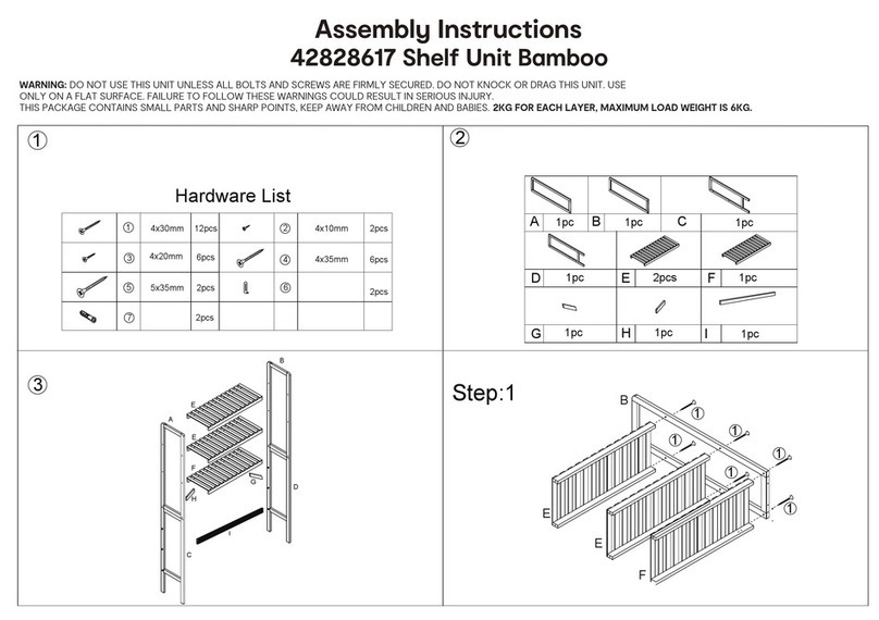 KMART 42828617 Assembly instructions