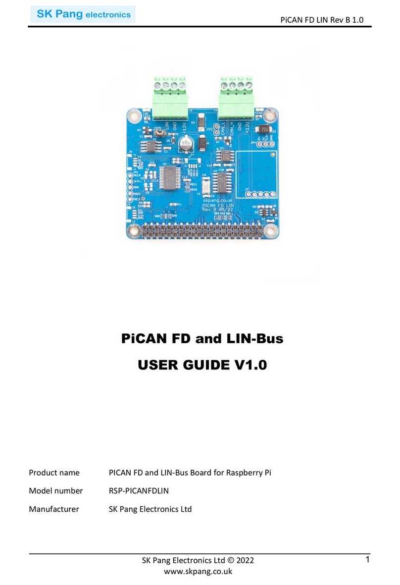 SK Pang Electronics RSP-PICANFDLIN user guide