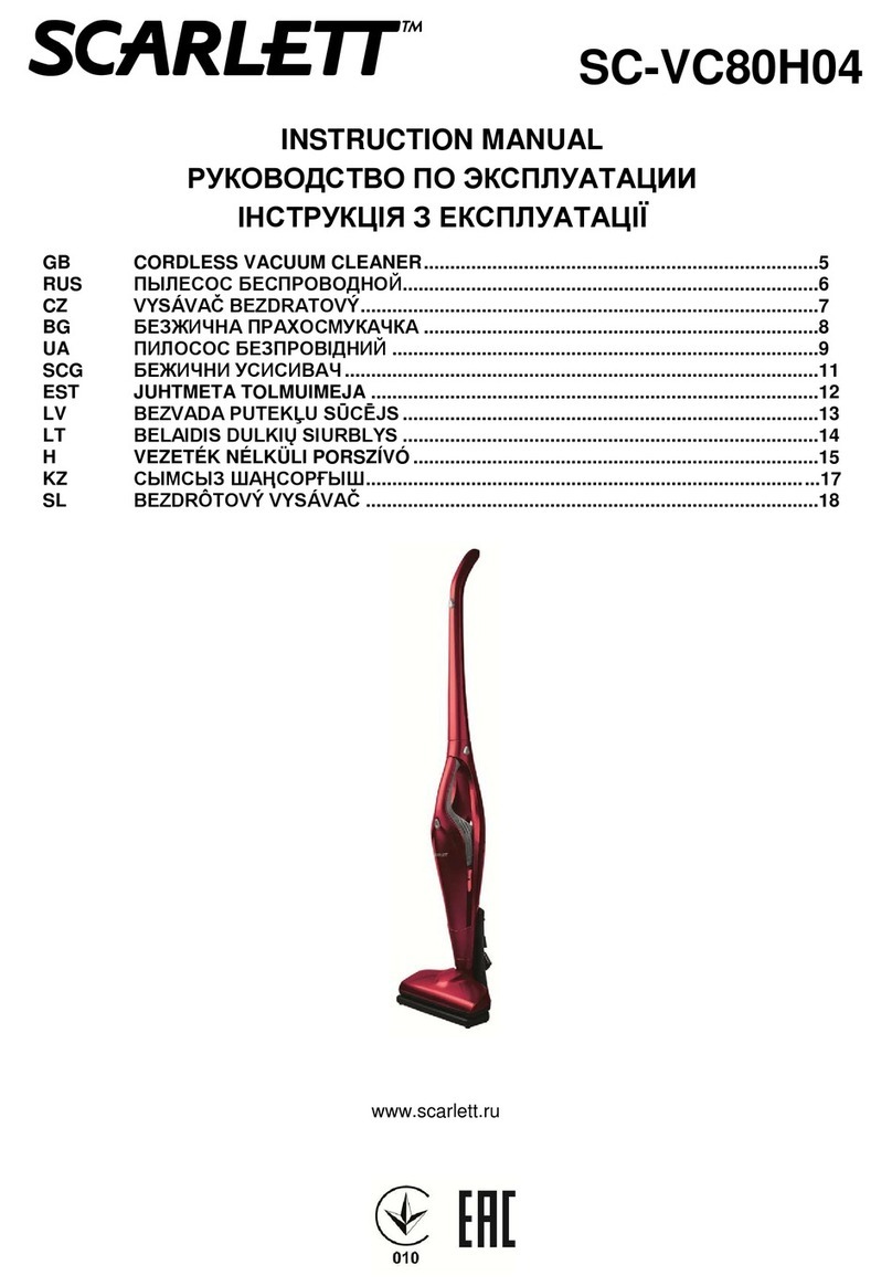 Scarlett SC-VC80H04 User manual