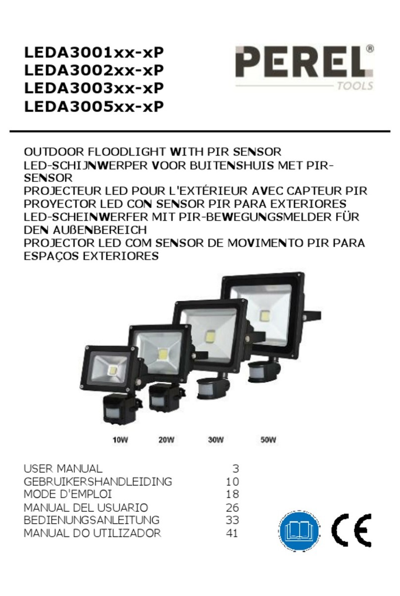 Perel LEDA3001 P Series User manual