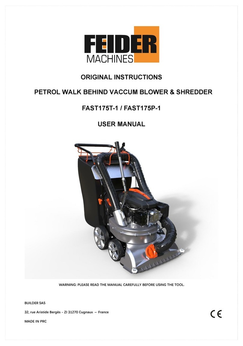Feider Machines FAST175T-1 Original instructions